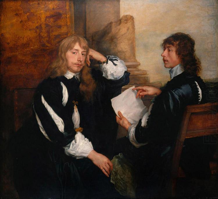 Dyck, Anthony van Thomas Killigrew and William (mk25) china oil painting image